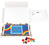 Custom Printed Mini Postal Boxes - Gourmet Jelly Beans