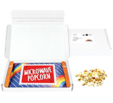 Printed Mini Postal Box - Microwave Popcorn