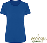 Eco-friendly AWDis Ambaro Recycled Sports Women's T-Shirts in many colours printed with your logo