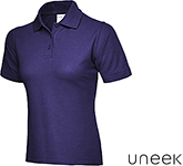 Embroidered Uneek Ultra Cotton Ladies Polo Shirts