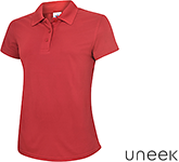 Corporate Uneek Ladies Super Cool Workwear Polo Shirts embroidered with your logo