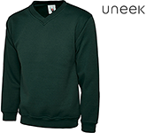 Uneek Premium V-Neck Sweatshirt