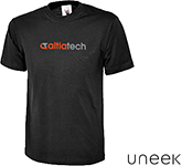 Uneek Premium Cotton T-Shirts printed with your company logo