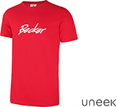 Bespoke printed Uneek Olympic T-Shirts in many colours at GoPromotional
