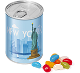 Maxi Ring Pull Tins - Jelly Beans - Branded With Your Logo At GoPromotional