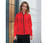 Corporate branded Result Womens Base Layer Softshell Jackets in a range of colour options