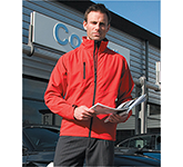 Corporate branded Result Base Layer Softshell Jackets at GoPromotional