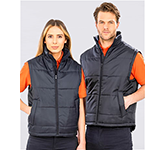 Low cost Result Core Padded Bodywarmers for outdoor promotions