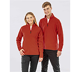 Result GRS Recycled Micro Fleece Tops embroidered with your logo in a choice of colours