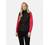Regatta Tarah Diamond Quilted Womens Bodywarmers embroidered with your branding at GoPromotional