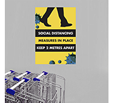Social Distancing Polyprop Poster - A2