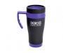 Noir 450ml Matt Metal Travel Mugs - Purple
