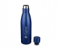 Serenity 500ml Copper Vacuum Insulated Sports Bottles - Navy Blue