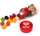 Mini Clear Sweet Tubes - Gourmet Jelly Beans