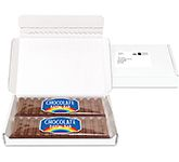 Mini Postal Box - 12 Baton Chocolate Bars