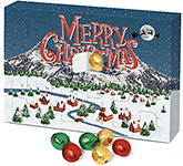 Solid Chocolate Balls - A5 Advent Calendar