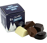 Eco Maxi Cube Box - Mixed Chocolate Truffles