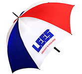 Bedford Black Recycled Golf Umbrella personalised with your logo