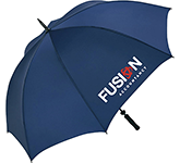 Corporate branded FARE Lesina FIbreglass Golf Umbrellas in many colours at GoPromotional