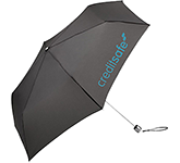 FARE Pittsford Ultra Flat Mini Pocket Umbrellas printed with logos at GoPromotional