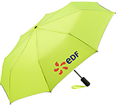 FARE Mercury Reflective Trim Automatic Pocket Umbrellas custom personalised with your logo