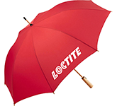 Personalised FARE Bamboo Automatic WaterSAVE Walking Umbrellas at GoPromotional