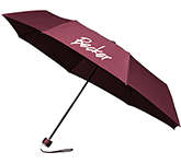 Corporate branded Impliva Minimax Foldable Umbrellas for business promotions