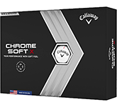 Callaway Chrome Soft X Golf Balls Printed With Your Logo
