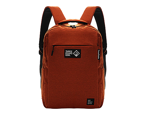 Three Peaks Kaito RPET Laptop Backpacks - Orange
