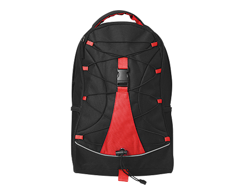 Lucerne Travel Backpacks - Red