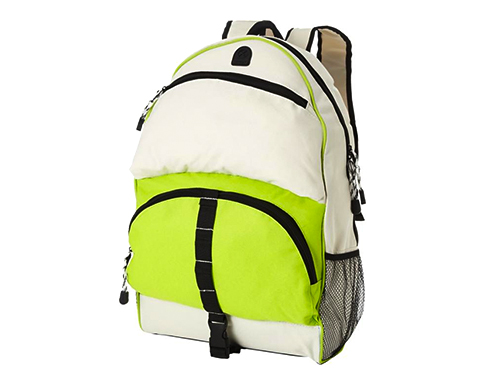 Exeter Trend Backpacks - Apple Green / White