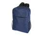 Malvern Heathered 15.6" Laptop Backpacks - Navy Blue