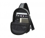 Leeds Reclaim GRS Recycled Sling Back Tablet Backpacks - Black/Grey