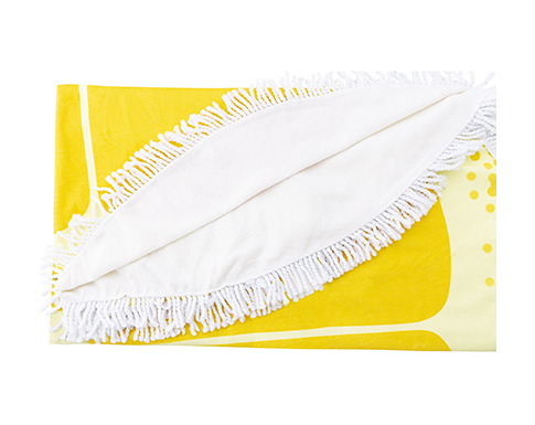 Menorca Microfibre Beach Towels - Yellow