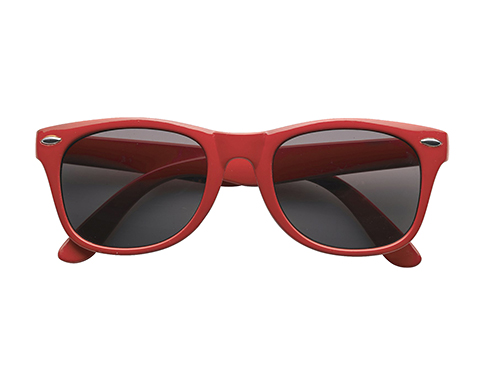 Classic Fashion Sunglasses - Red