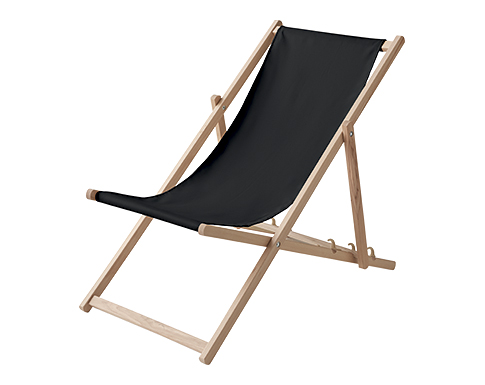 Antigua Deck Chair - Black