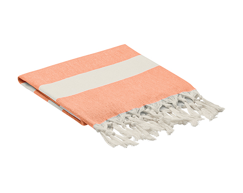 Corfu Recycled Beach Towels - Orange