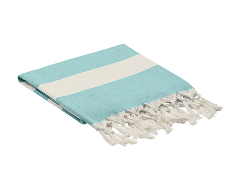 Corfu Recycled Beach Towels - Sapphire Blue
