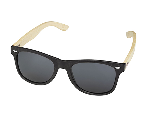Florida Bamboo Sunglasses - Black