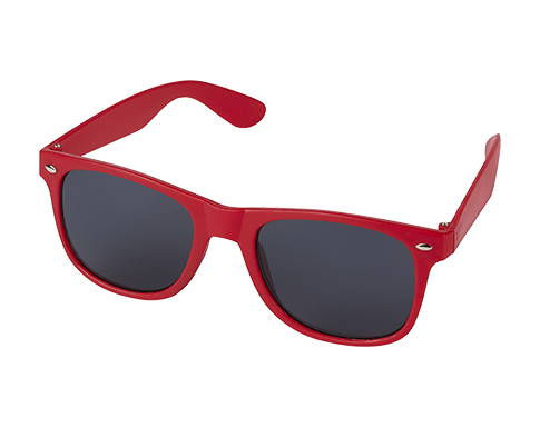 Corfu Recycled Sunglasses - Red