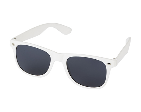 Corfu Recycled Sunglasses - White