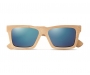 Cairo Bamboo Sunglasses With Case - Natural