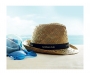 Florida Natural Straw Beach Hats - Black