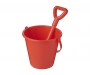 Castle Recycled Bucket & Spades - Red