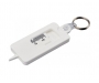 Check-It Keyring Tyre Tread Checkers - White