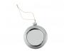 Gleaming Christmas Baubles - Silver