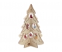 Berlin Wooden Christmas Tree With Decorations - Natural