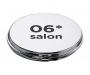 Geneva Chrome Plated Compact Mirrors - Silver