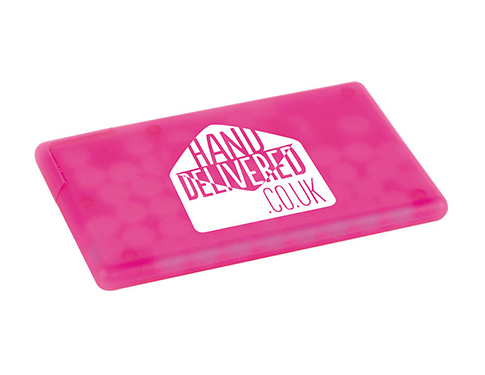 Conference Mint Cards - Frosted Pink