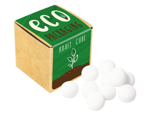 Eco Kraft Cube - Mint Imperials